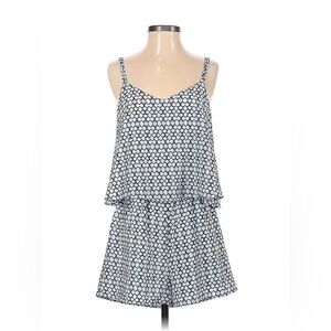 NWT BB Dakota Romper V Neck Sleeveless: Blue Romper